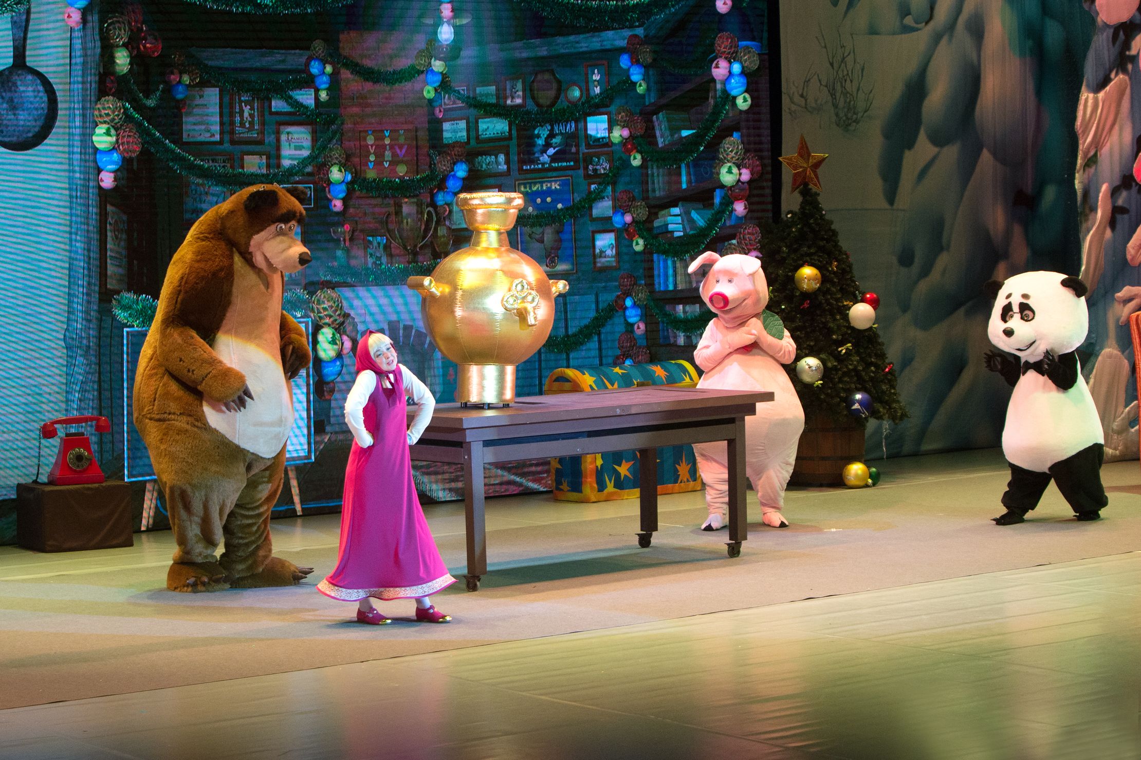 Маша и Медведь: Очень детективная история – афиша