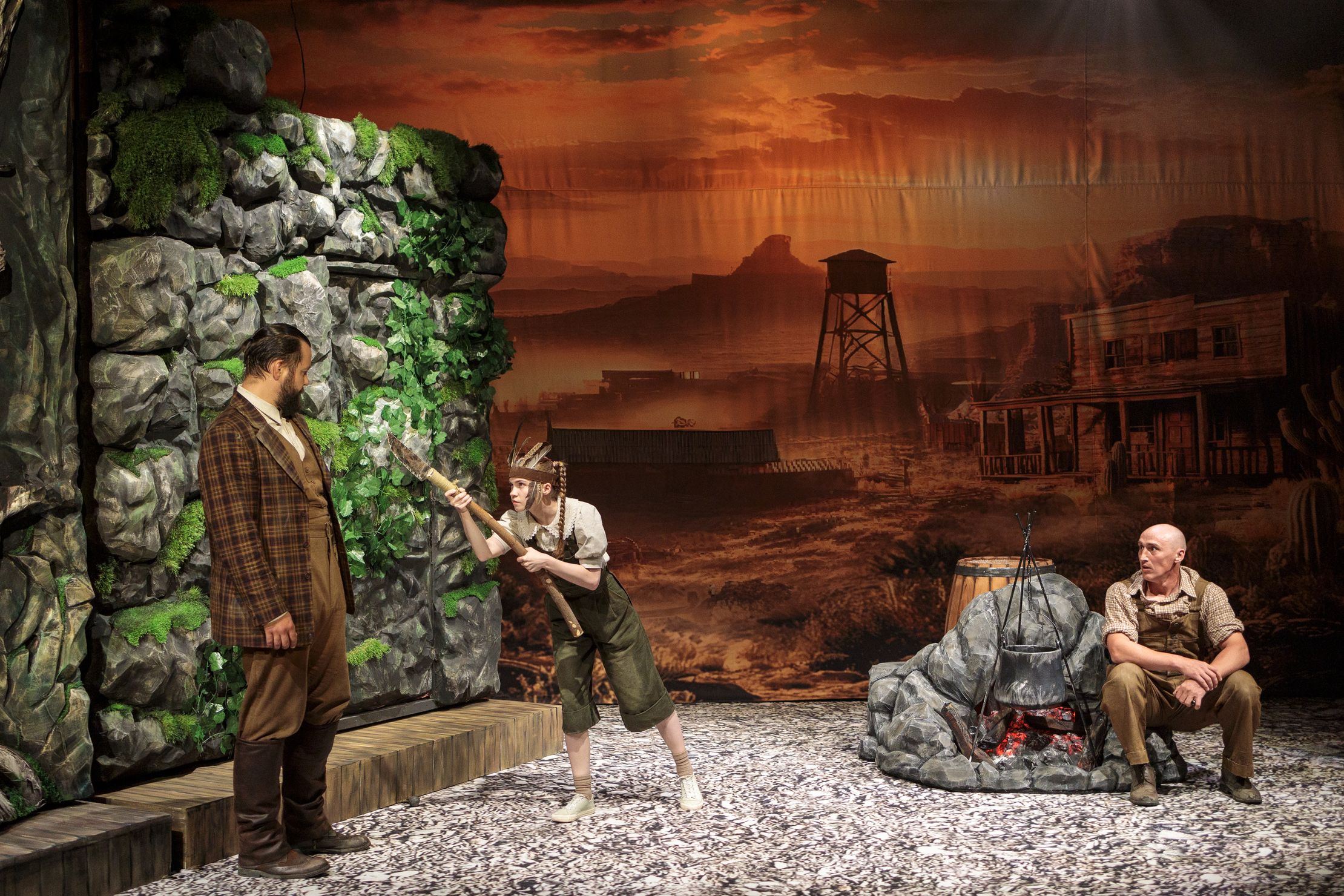 Вождь краснокожих – афиша