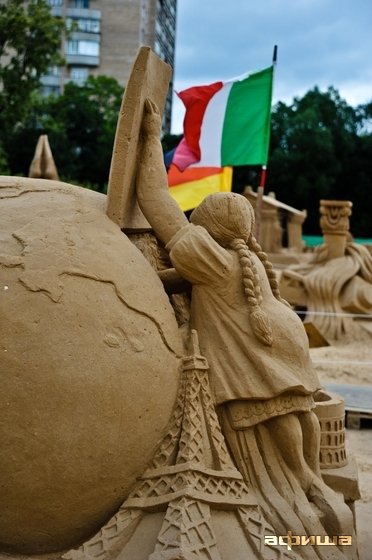 IX Фестиваль песчаных скульптур «Мифы или реальность. Загадки истории» – афиша