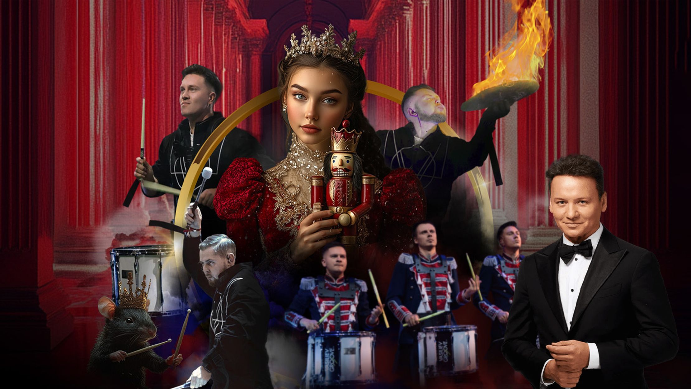 Щелкунчик и Барабанный король – афиша