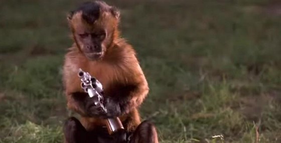 Неприятности с обезьянкой – афиша