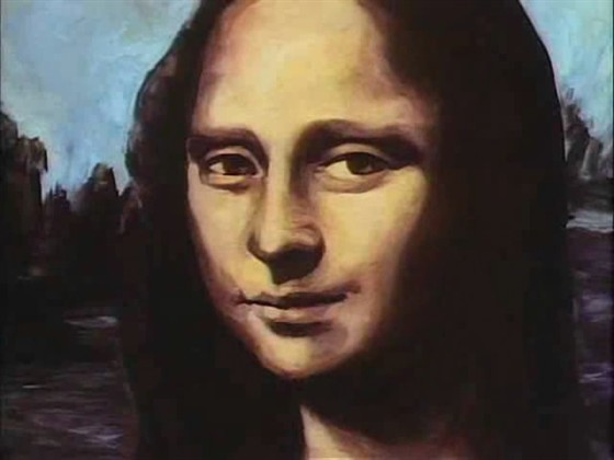 Мона Лиза спускается по лестнице – афиша